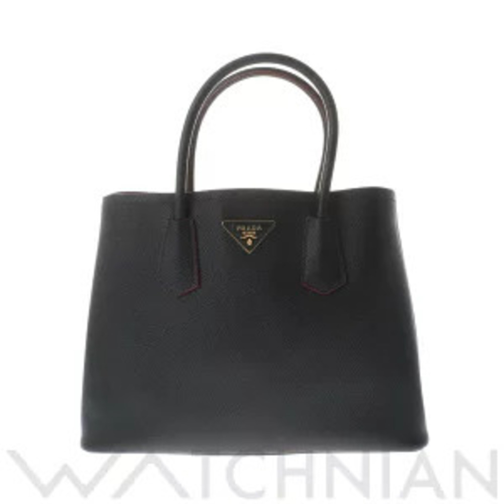 Prada Tote Bag Black Saffiano Leather